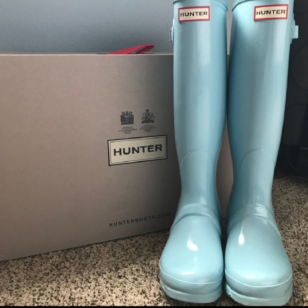 Hunter rain boots